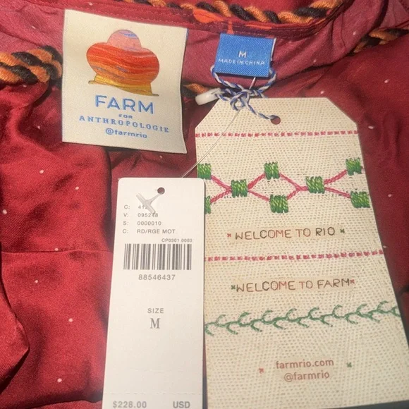 NWT - Farm Rio One Shoulder Jumpsuit - Size Medium - Picture 5 of 6